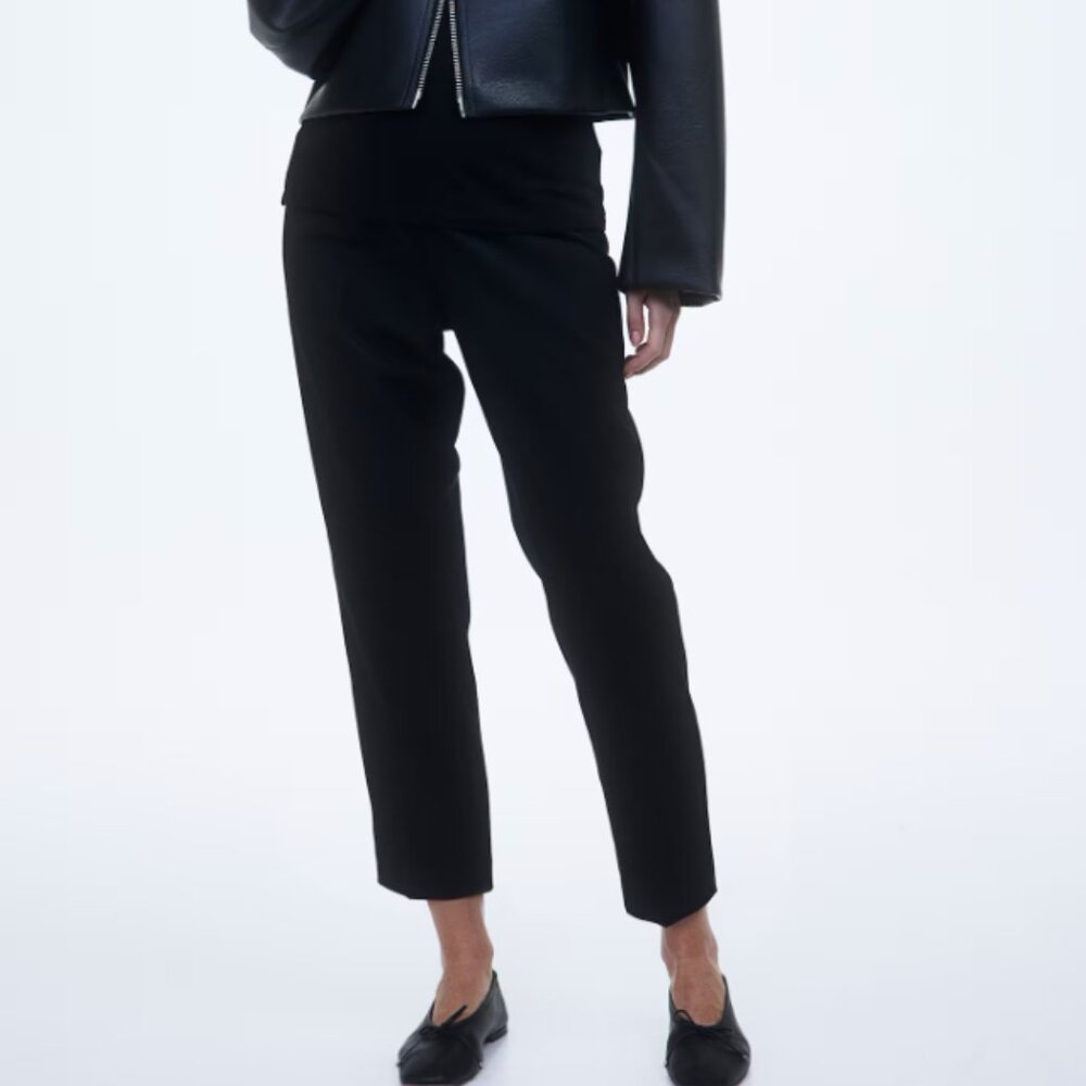H&M MAMA Ankle-length Maternity Slacks, sz L